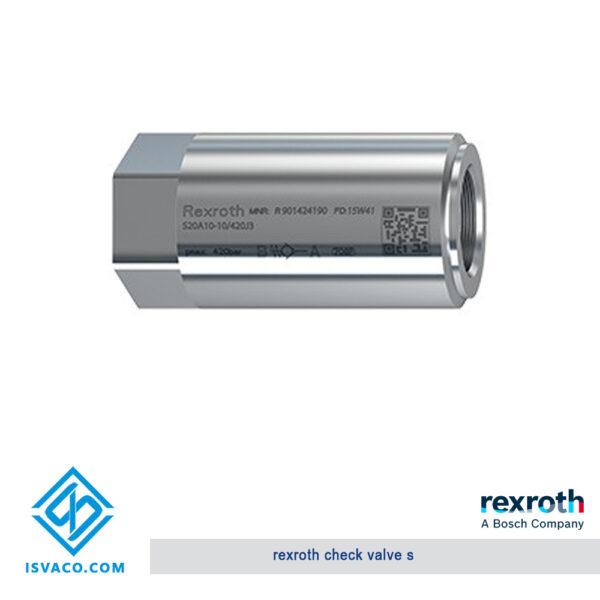 rexroth S چک ولو هیدرولیک s رکسروت